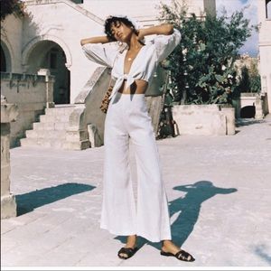 Faithful the Brand scelsi linen pants, size 4